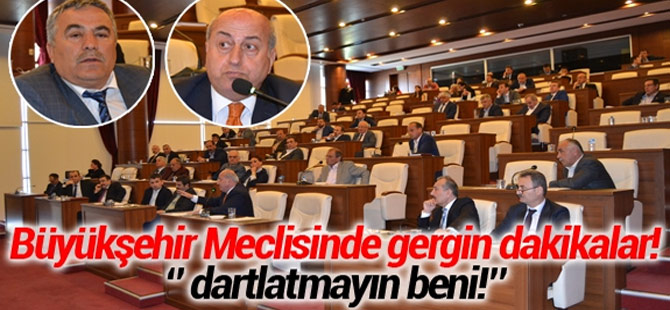 Büyükşehir Meclisinde Tartışma