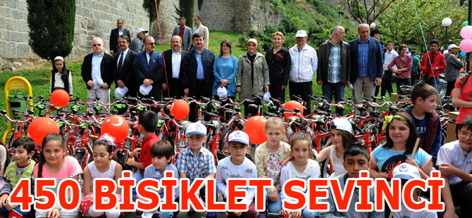 Halk Sağlığı'ndan 450 Bisiklet