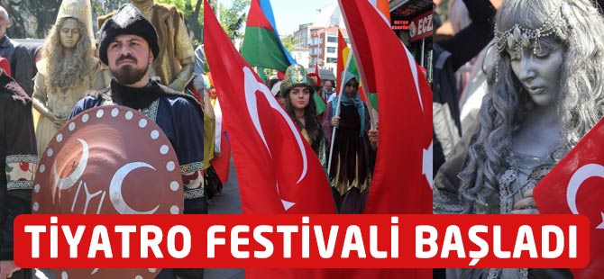 Tiyatro Festivali’ Trabzon’da Başladı