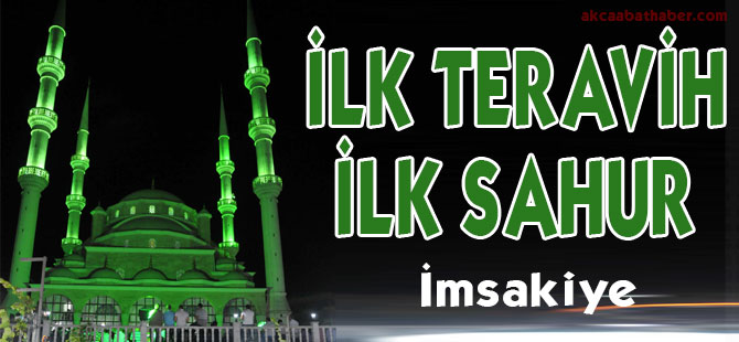 Akçaabat İçin İmsakiye
