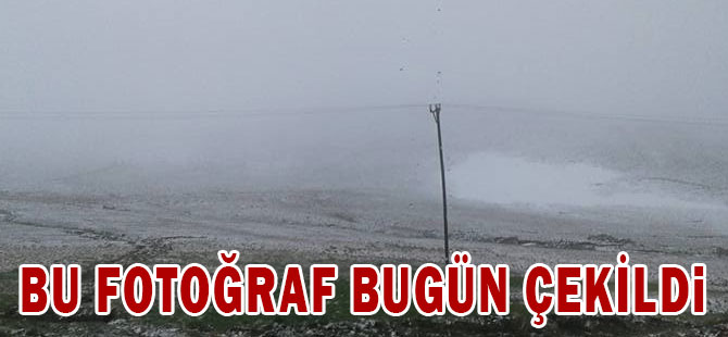 Yaylalara Kar Yağdı