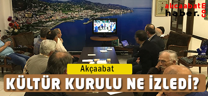 Kültür Araştırma Kurulu Toplandı
