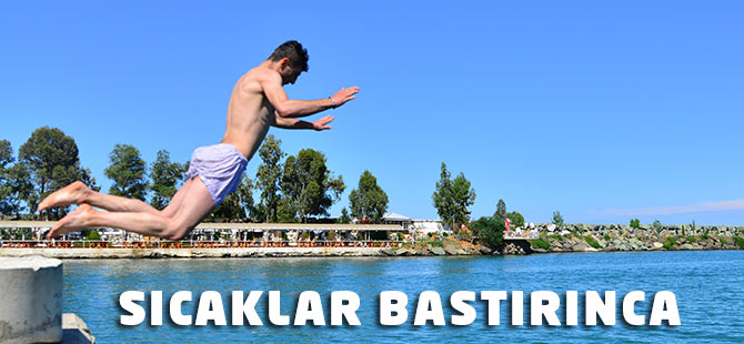 Akçaabat'ta Yaz Kendini Gösterdi