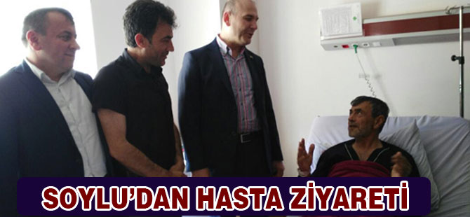 Vekillerden geçmiş olsun ziyareti.