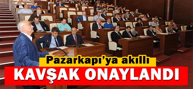 Pazarkapı'ya Akıllı Kavşak Onaylandı