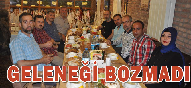 Mustafa Yılmaz Gazetecileri İftarda Buluşturdu.