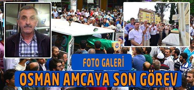 Osman Amcaya Son Görev (Foto Galeri)