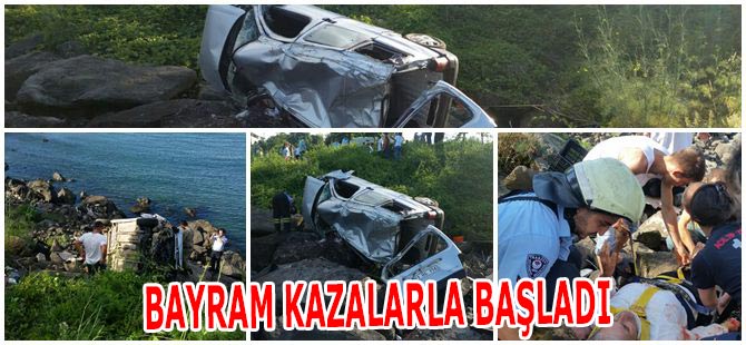 Bayram Kazalarla Başladı