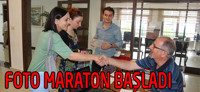 Foto Maraton Başladı