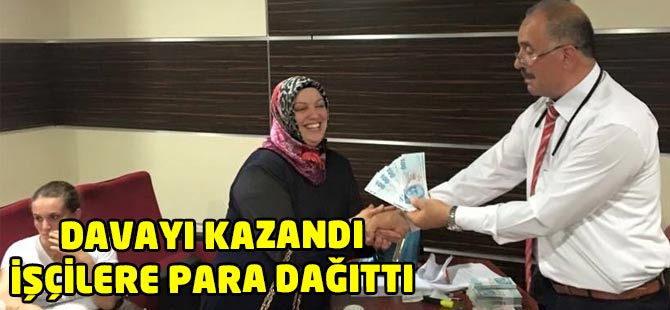 İşçilerin Yüzü Güldü