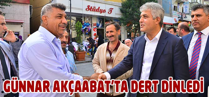 Günnar Akçaabat'ı Dinledi