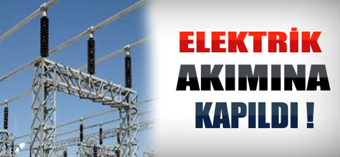 Elektrik Akımına Kapılan Kişi Ağır Yaralı
