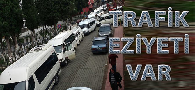 Akçaabat'ta Trafik Çile Oldu