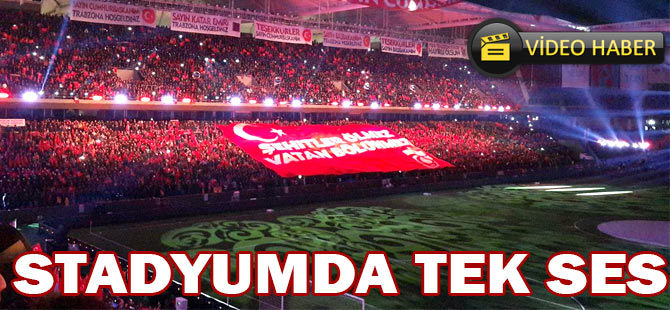 Stadyumda Tek Ses