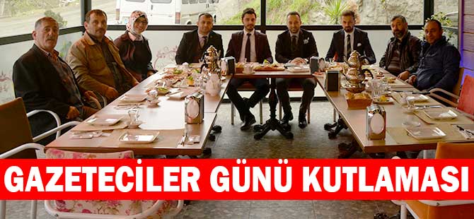 Gazeteciler Günü Kutlaması