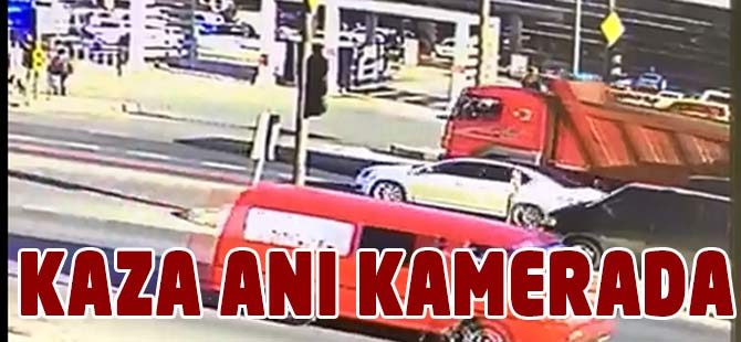 Kaza Anı Kamerada