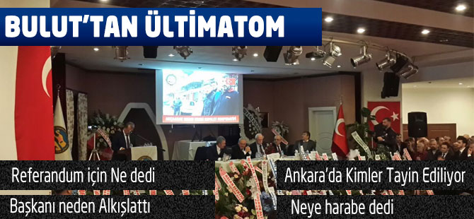 Bulut'tan Ültimatom