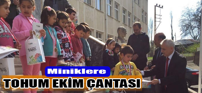 Miniklere Tohum Çantası