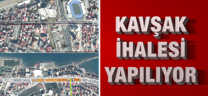 Kavşak İhalesi Yapılıyor