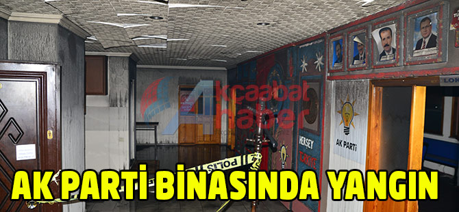 AK Parti'de Yangın