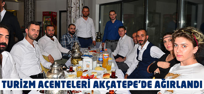 Turizmciler Akçatepe'de