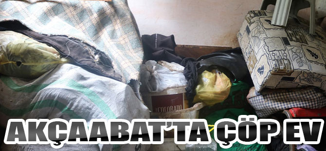 Akçaabat'ta Çöp Ev