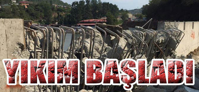 Yıkım Başladı