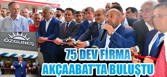 75 Dev Firma Akçaabat'ta