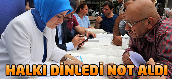 Halkı Dinledi, Not Altı