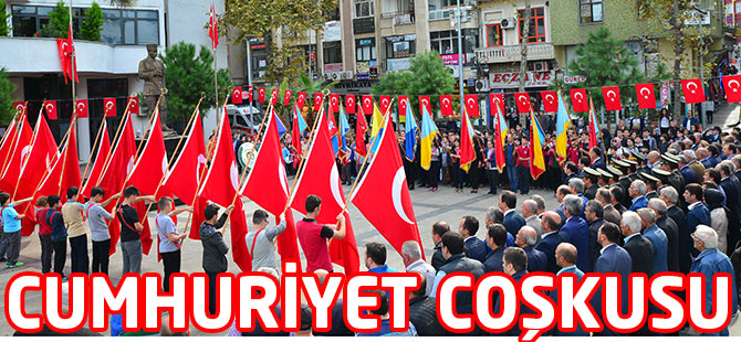 Akçaabat'ta Cumhuriyet Coşkusu