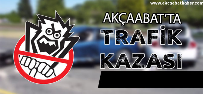 Düzköy Yolunda Kaza 3 Yaralı