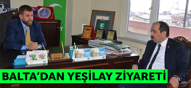 Balta'dan Yeşilay Ziyareti