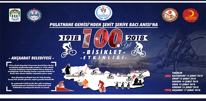 Akçaabat'ta Bisiklet Yarışı