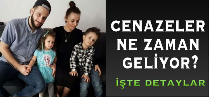 Cenazeler Trabzon'a Geliyor