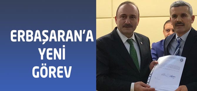 Erbaşaran'a Yeni Görev