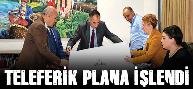 teleferik Büyükşehir'den Geçti