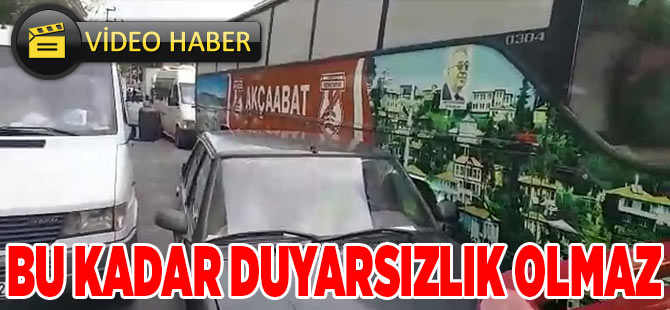 Akçaabat'ta Trafik Sorunu