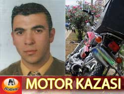 Motor Kazası, 1 Yaralı