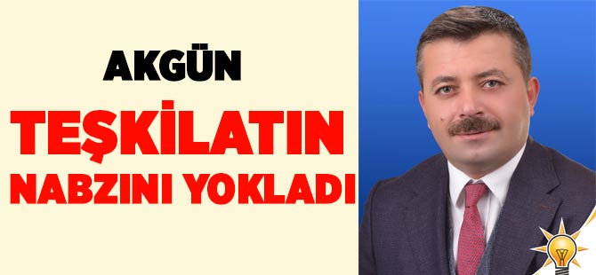 Akgün'den Teşkilat Yoklaması