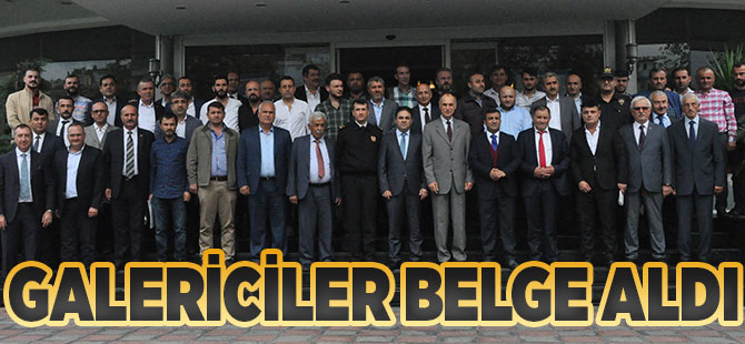 Galericilere sertifika