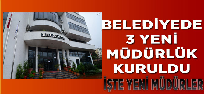 İşte Yeni Müdürler