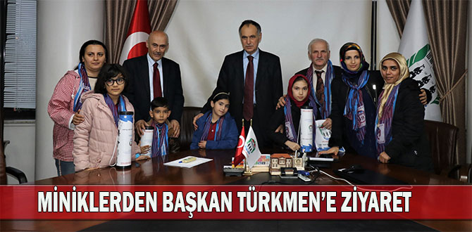 Miniklerden Belediye Ziyareti