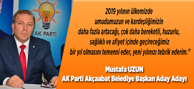 Uzun'dan Tebrik Mesajı