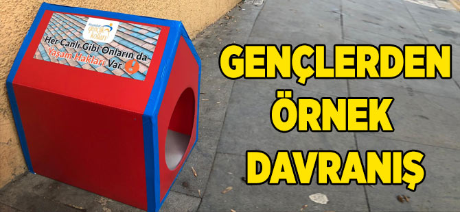 Gençlerden Örnek Davranış