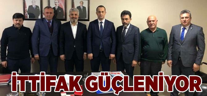 Akçaabat'ta İttifak Ziyareti