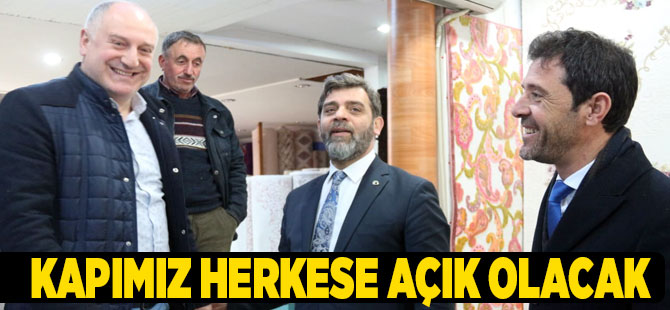 Saka "Kapımız Herkese Açık Olacak