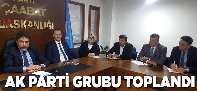 AK Parti Grubu Toplandı