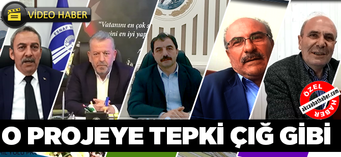 Akçaabat'ta O Projeye Tepki