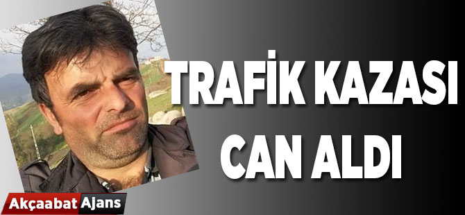Akçaabat'ta Trafik Kazası 1 Ölü