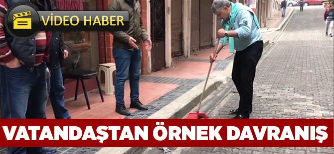 Vatandaştan Örnek Davranış